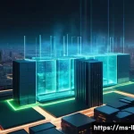 Home 20 마이크로 프론트엔드의 장애 처리 전략 - **Prompt 1: Micro Frontend Blocking Error with Error Boundaries**
A high-angle, futuristic citys...