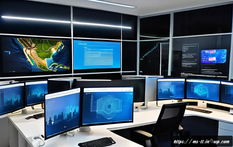 마이크로 프론트엔드의 시장 동향 및 최신 트렌드 - A modern Malaysian web development team collaborating in a sleek office environment, multiple small ...